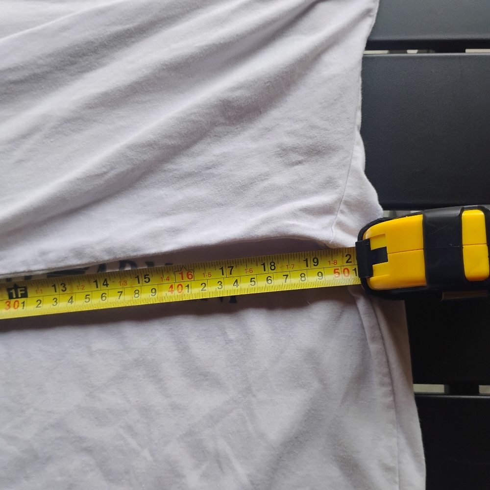 Emporio Armani EA7 small white long sleeves tee-shirt for men logo - Picture 6 of 7